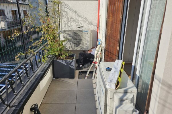 Mise en place de deux pompes à chaleur Daikin multisplit à Fontanay sous bois