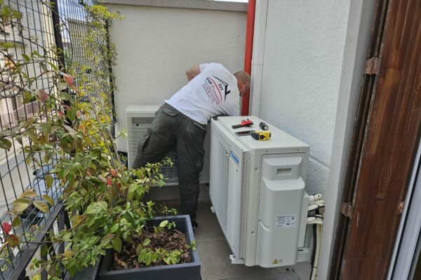 Mise en place de deux pompes à chaleur Daikin multisplit à Fontanay sous bois