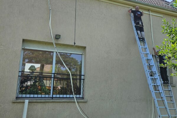 installation de deux pompes à chaleur Daikin à vitry sur seine