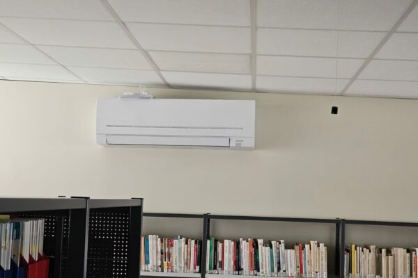 Installation pompe à chaleur air air Mitsubishi à Neuilly-Plaisance (5)